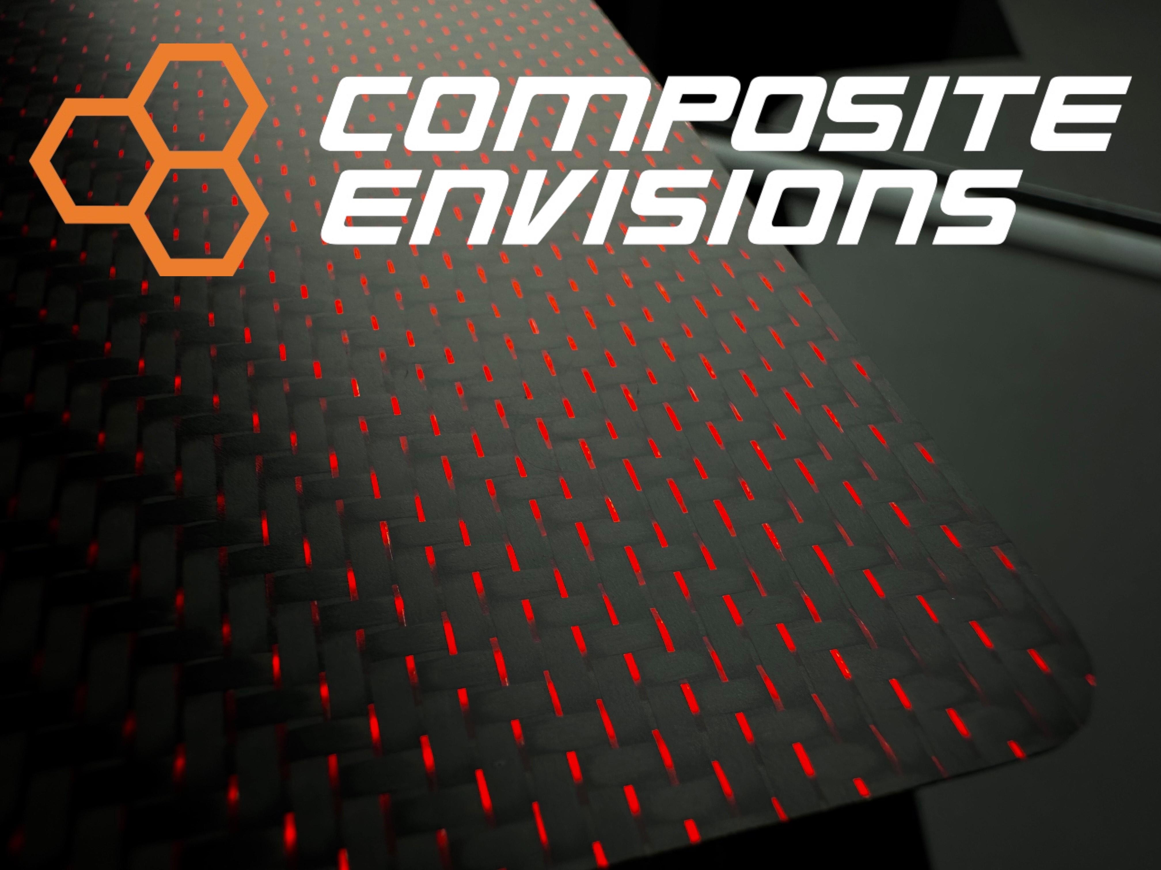 Carbon Fiber Red Reflections Plate