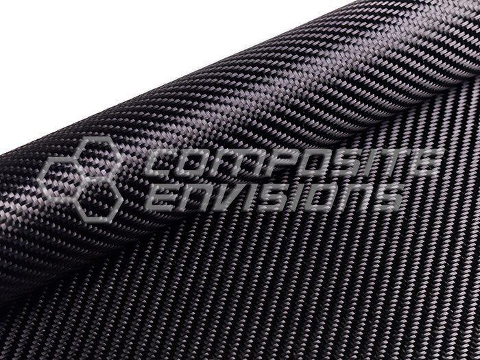 Carbon Fiber Fabric 5ft X 12ft - 2x2 Twill Weave 3K/220g Professional Grade Material