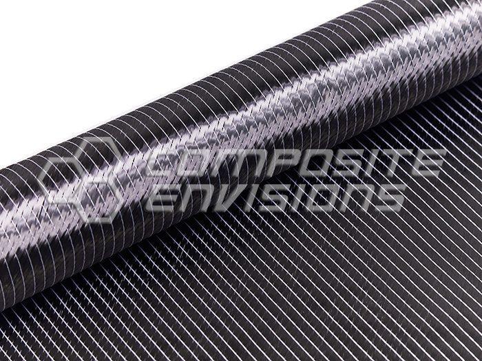 Black carbon fiber, biaxial, with tracer stitching
